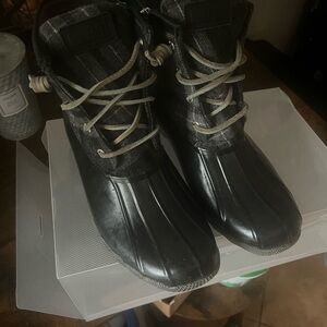 Sperry duck rain booties